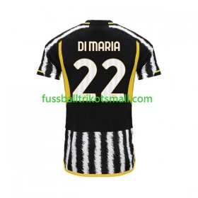 Fußballtrikots Juventus Angel Di Maria 22 2023-2024 Kurzarm Heimtrikotsatz kaufen